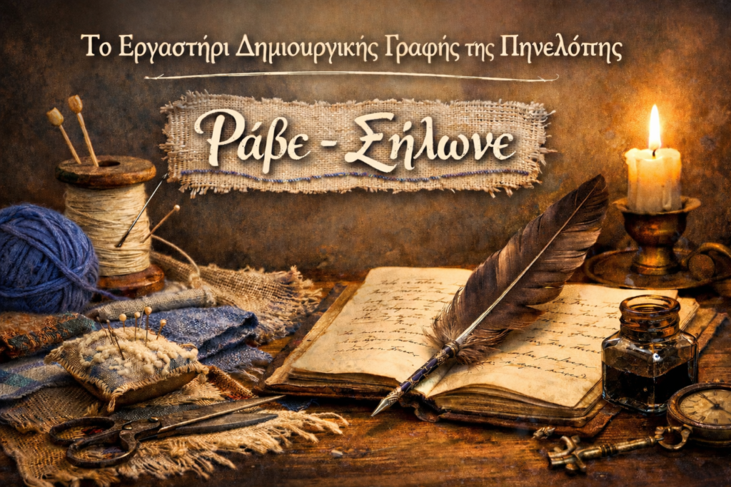 Το Εργαστήρι Δημιουργικής Γραφής της Πηνελόπης Ράβε-Ξήλωνε